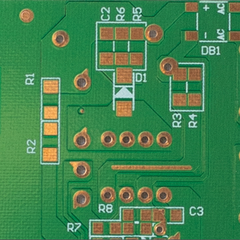 22f Single Sided 1.0mm 25um Printed Circuit Board for LED electronic products