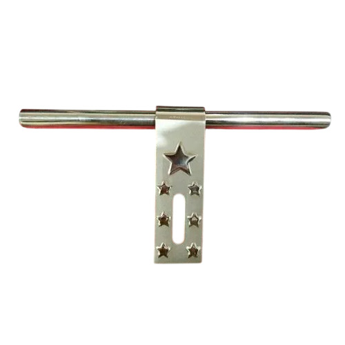 Seven Star Door Fitting Aldrop - Color: Silver