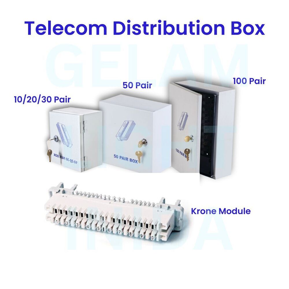 Distribution Box Metal - Application: Network / Telecommunication