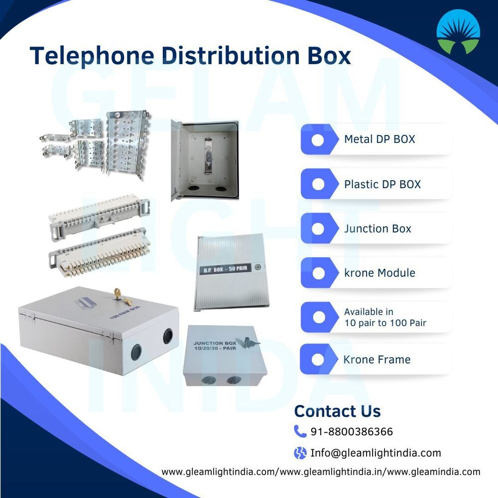 Distribution Box Metal - Application: Network / Telecommunication