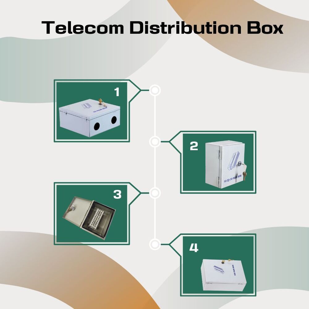 Distribution Box Metal - Application: Network / Telecommunication