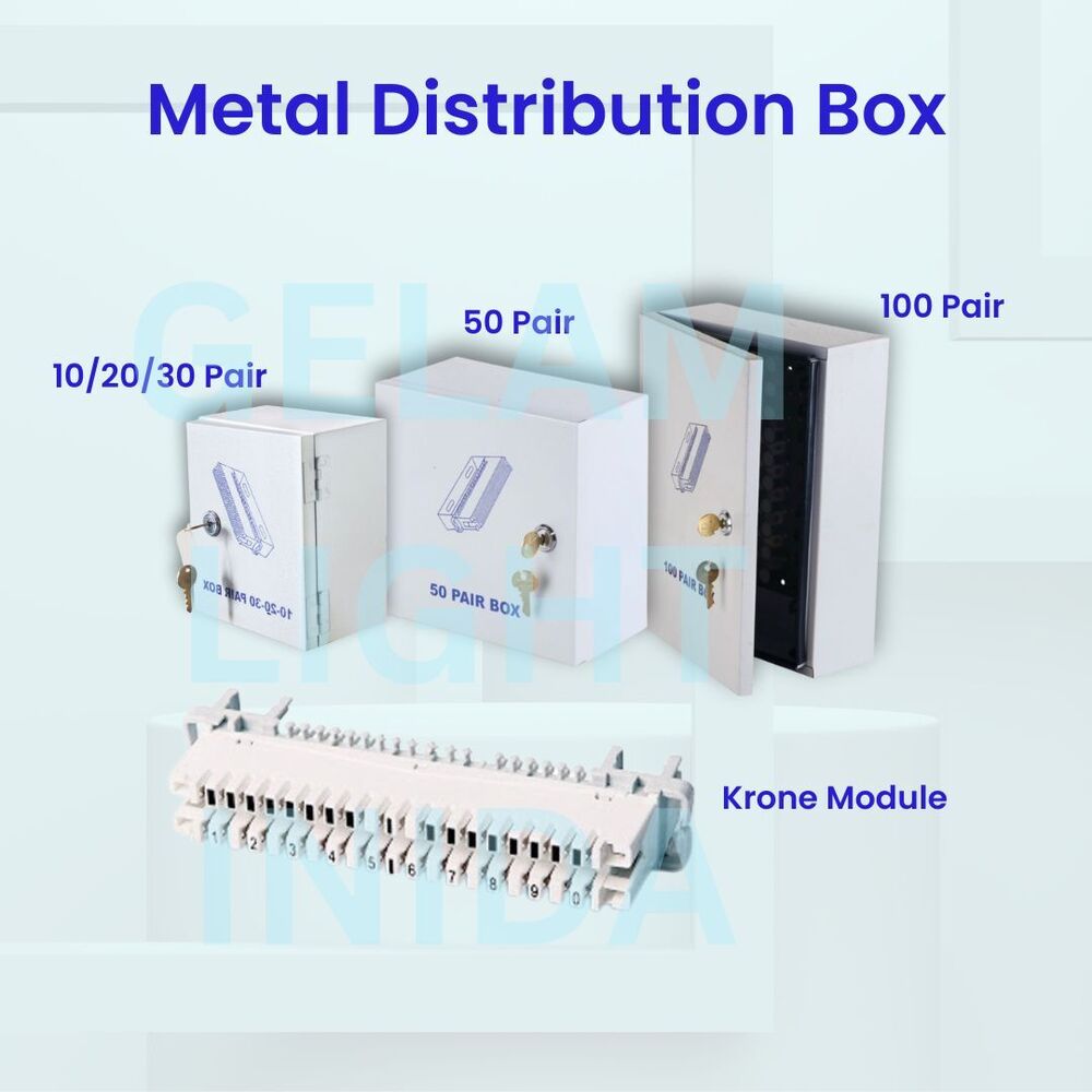 Distribution Box Metal - Application: Network / Telecommunication