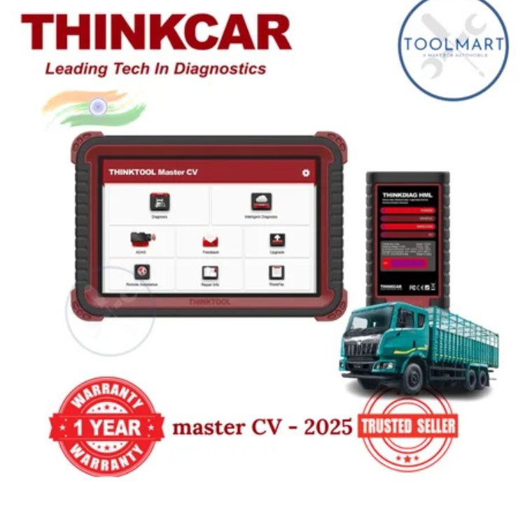 Thinkcar Master Cv Truck Scanner - Color: Red