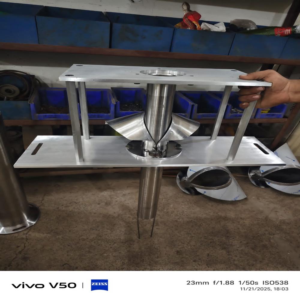 Packing machine Coller assembly