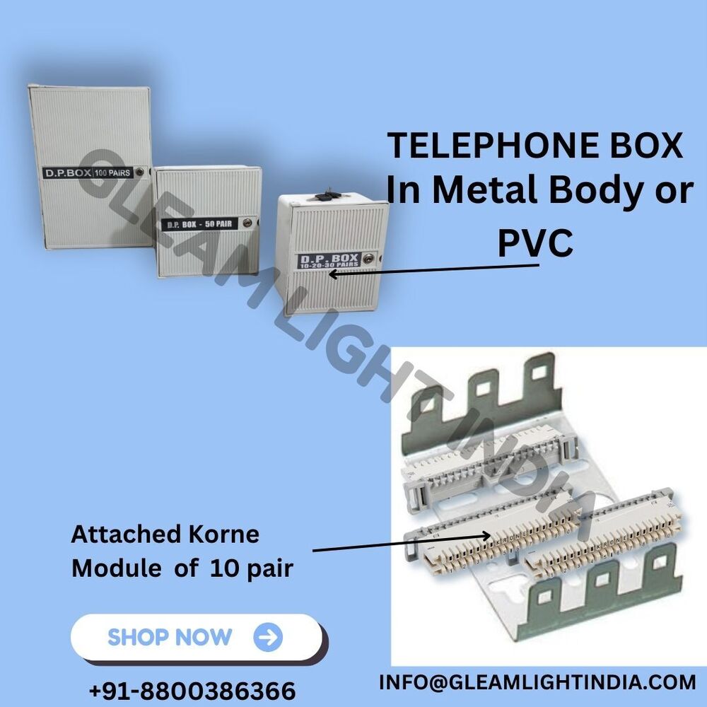 Distribution Box Pvc - Application: Network / Telecommunication
