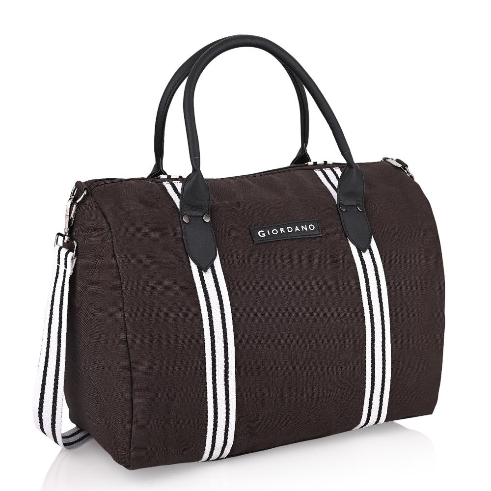 Canvas Duffle Bag - Color: Brown