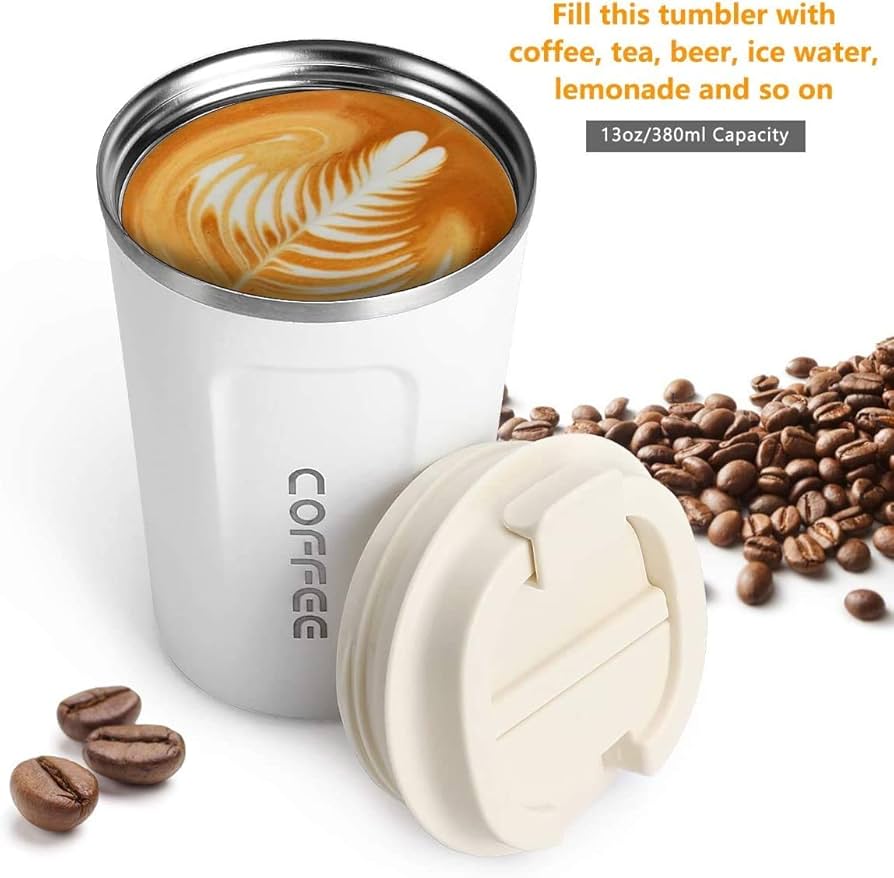 Vacuum Insulated Coffee Cup Double Walled Travel Mug (SS-301)