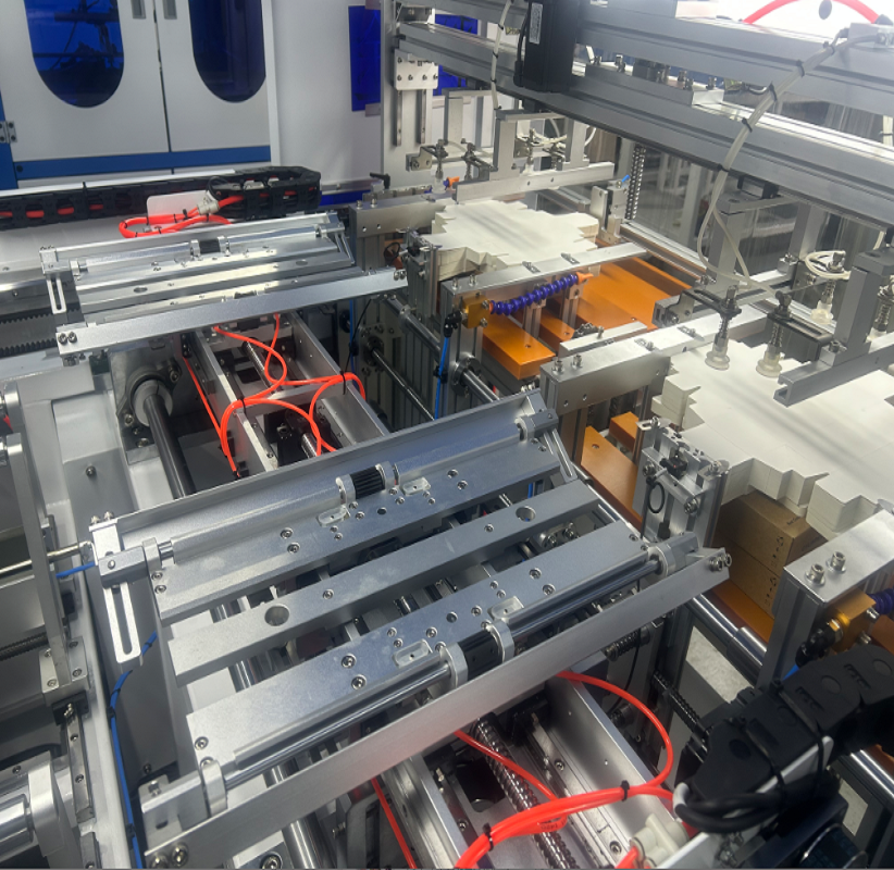 Box Making machine Box Folding Gluing Machine Artpaper Box Forming Machine Top and Bottom Box Mobile box, shirt box