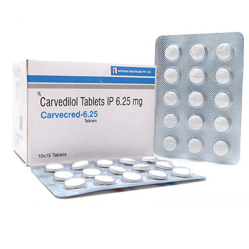 Carvecred 6.25 Tablets