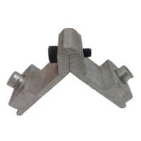 Domal Window Corner Cleat - Color: Silver