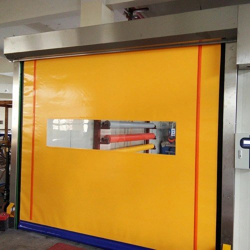 Motorized Rolling Curtains For Welding Cell - Color: Different Available