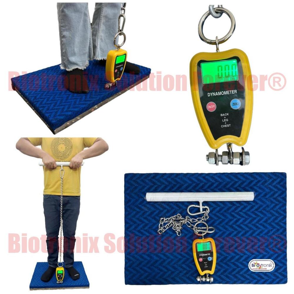 Advanced Back Leg Chest Dynamometer for Orthopedic & Sports Assessment
