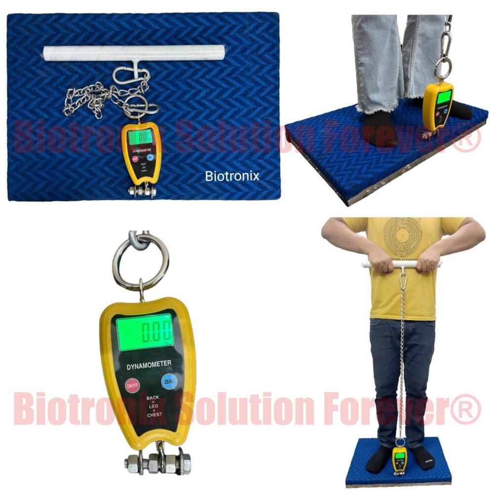 Advanced Back Leg Chest Dynamometer for Orthopedic & Sports Assessment