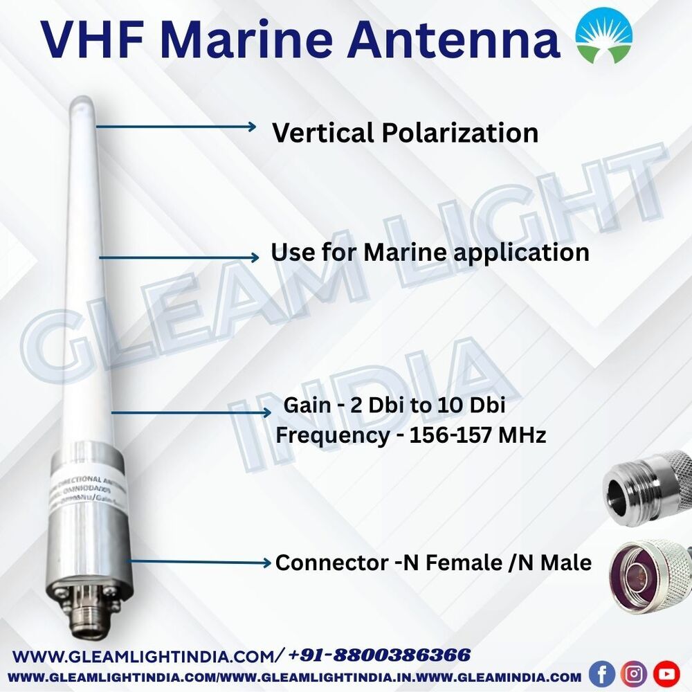 Vhf Marine Antenna at 7500.00 INR in New Delhi, Delhi | Gleam