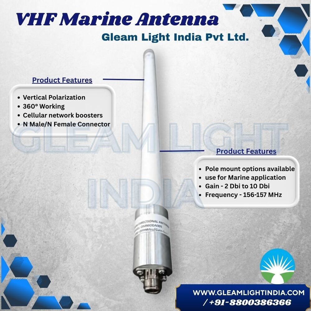 Vhf Marine Antenna at 7500.00 INR in New Delhi, Delhi | Gleam