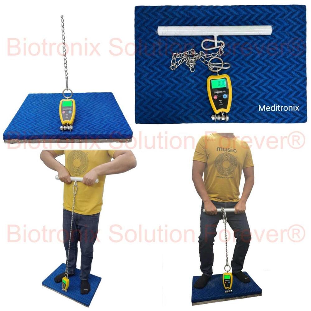 Medical Grade Back, Leg and Chest Dynamometer for Strength Measurement