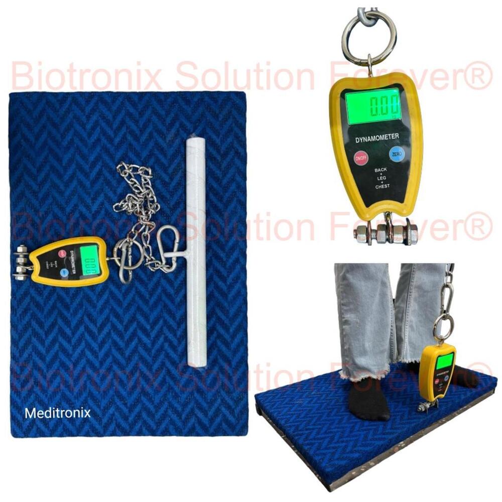 Medical Grade Back, Leg and Chest Dynamometer for Strength Measurement