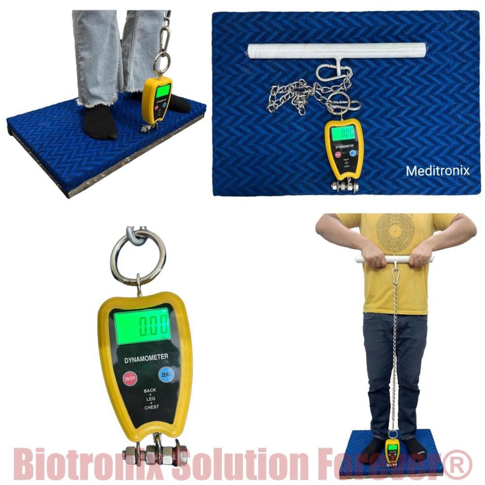 Back Leg Chest Dynamometer for Isometric Muscle Strength Testing