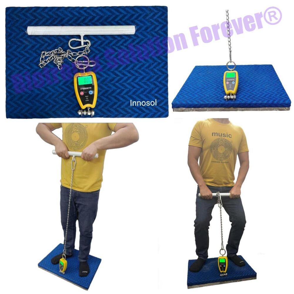Physiotherapy Back, Leg and Chest Dynamometer for Rehabilitation Progress Tracking