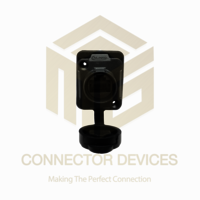 Lp16 Rj45 Cat6 Female Socket Ip67 Waterproof Ethernet Connector - Application: Lan