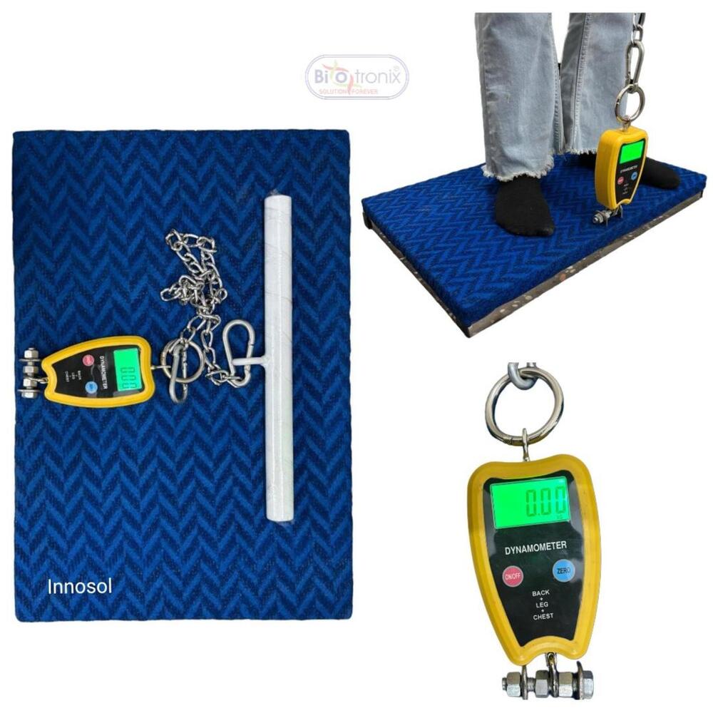 Back, Leg and Chest Strength Testing Dynamometer for Sports & Medical Use