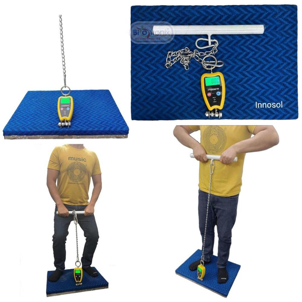 Back, Leg and Chest Strength Testing Dynamometer for Sports & Medical Use
