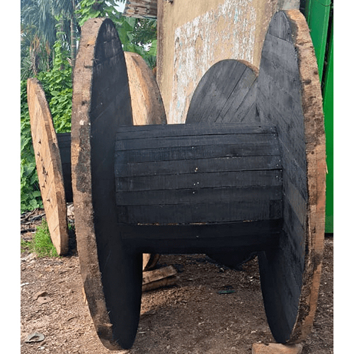 Hardwood Cable Drum - Diameter: 48"