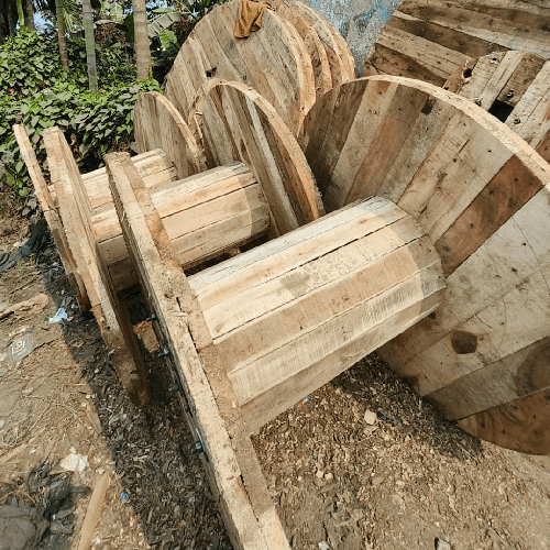 Wooden Cable Drum