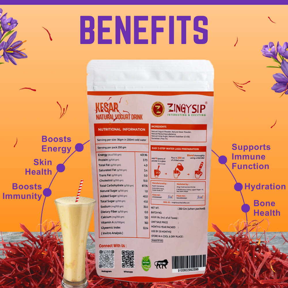 KESAR NATURAL YOGURT DRINK