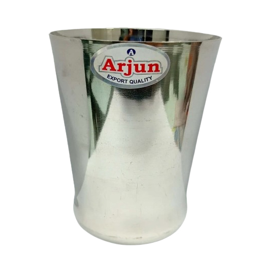 10Pcs Gimmi Plain 7inch Stainless Steel Glass