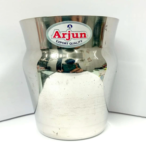 10pcs 7inch Popcorn Stainless Steel Glass