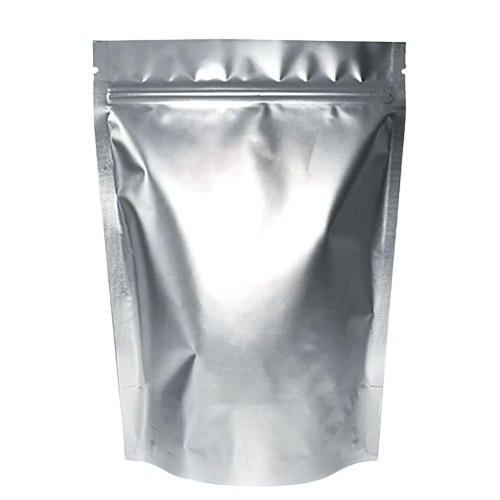 Aluminium Foil Zipper Pouch With STandy