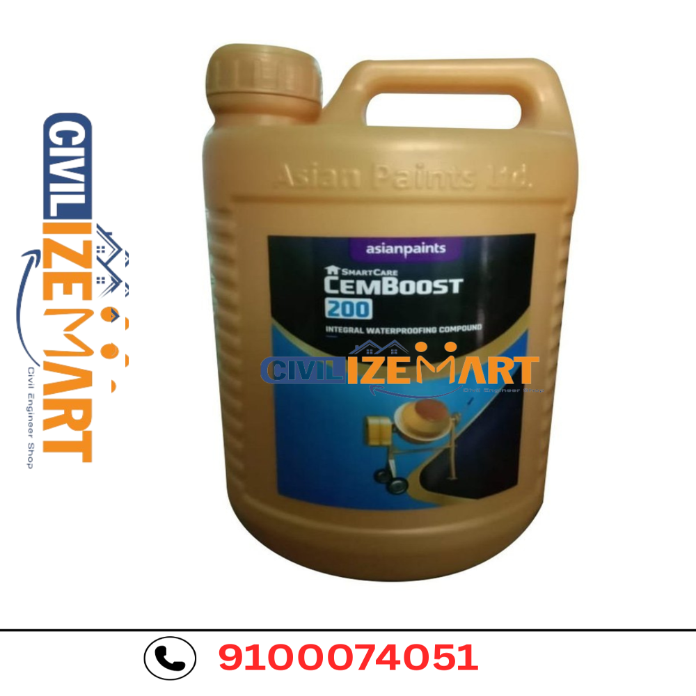 ASIAN PAINTS SMARTCARE CEMBOOST 200 WATERPROOFING CHEMICALS(5L) IN HYDERABAD