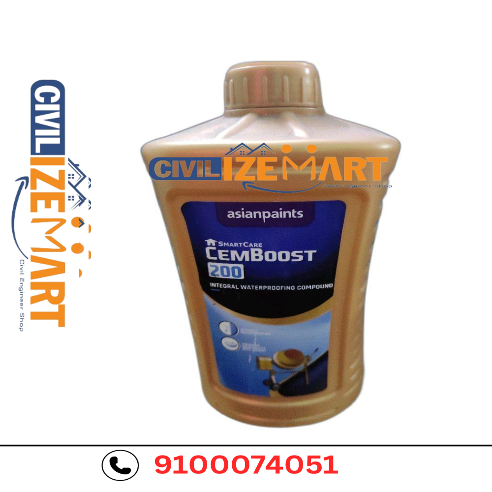 ASIAN PAINTS SMARTCARE CEMBOOST 200 WATERPROOFING CHEMICALS(5L) IN HYDERABAD