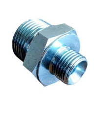 Hydraulic Male Adapter - Body Material: Steel