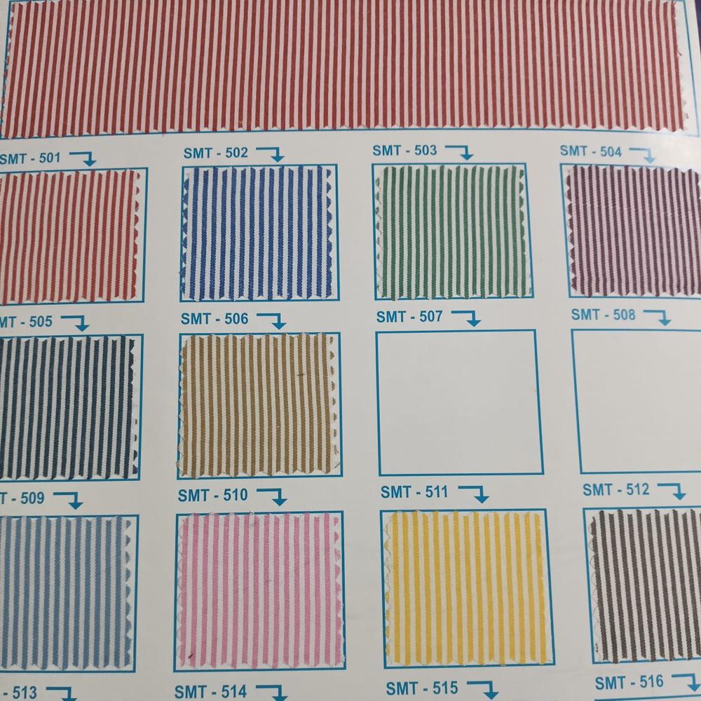 Uniform Fabric - Export Quality Cotton Blend, Exceptionally Soft Plain Shirting Fabric