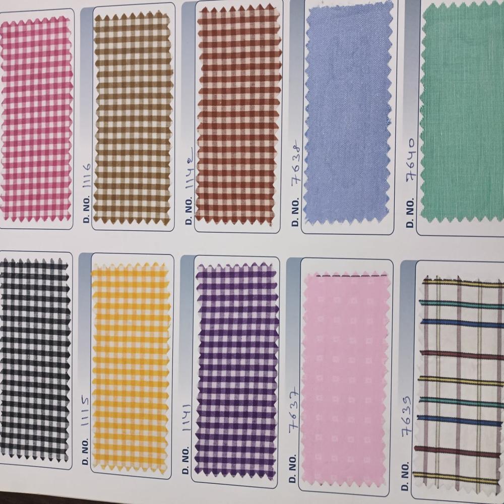 Uniform Fabric - Export Quality Cotton Blend, Exceptionally Soft Plain Shirting Fabric