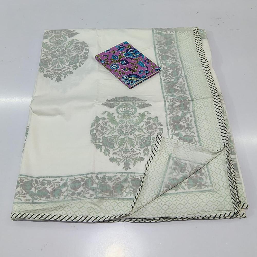 Hand Block Printed Cotton Dohar