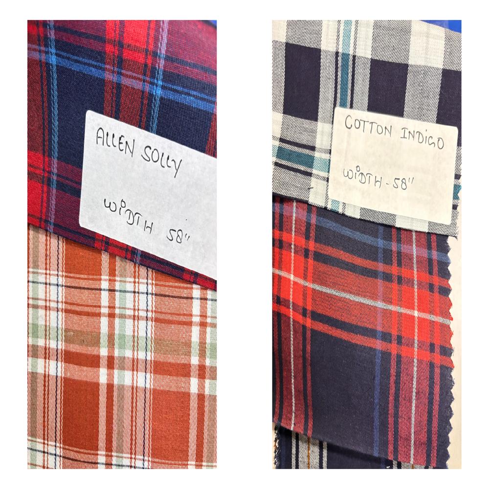 Yarn dyed Linen Slub Fabric