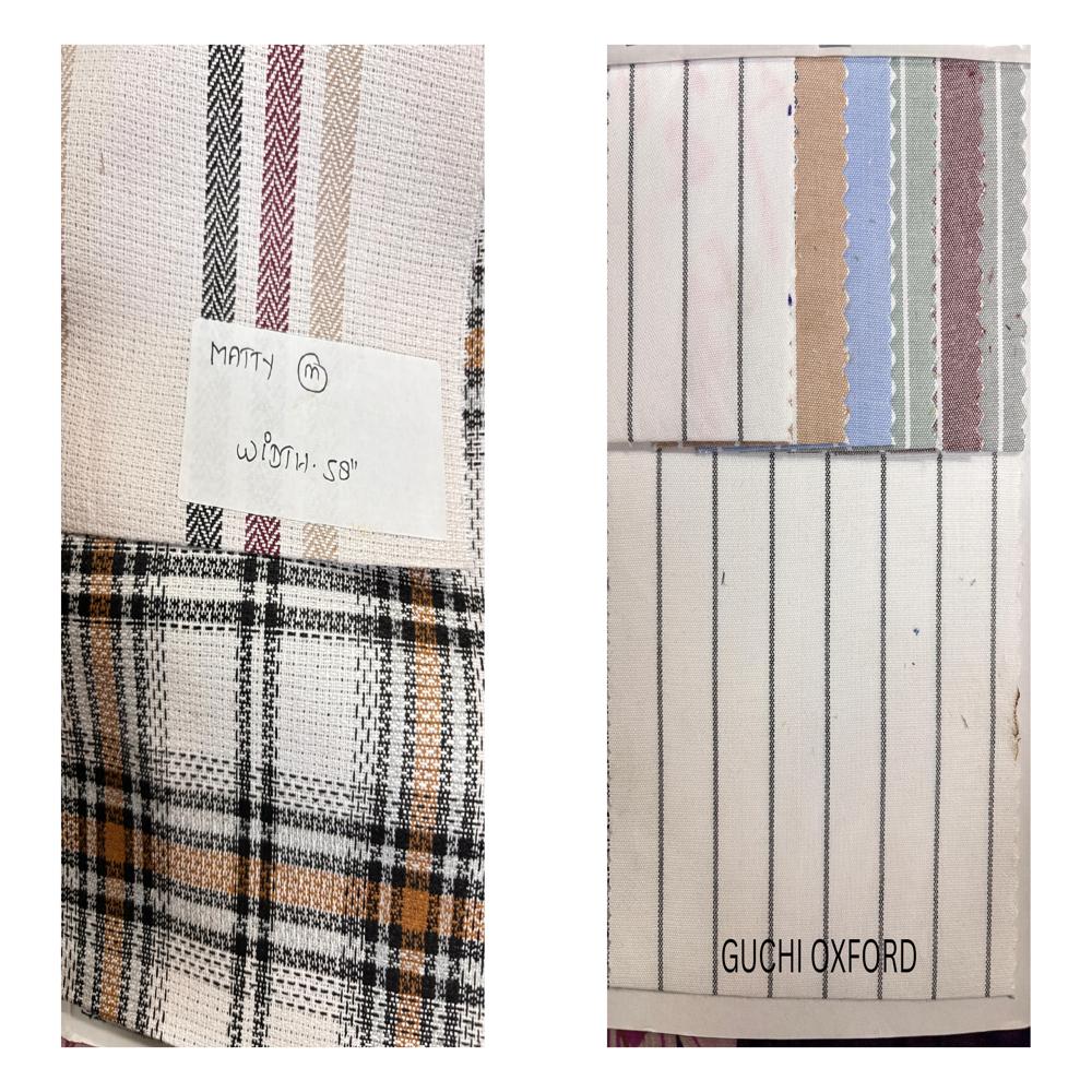 Yarn dyed Linen Slub Fabric