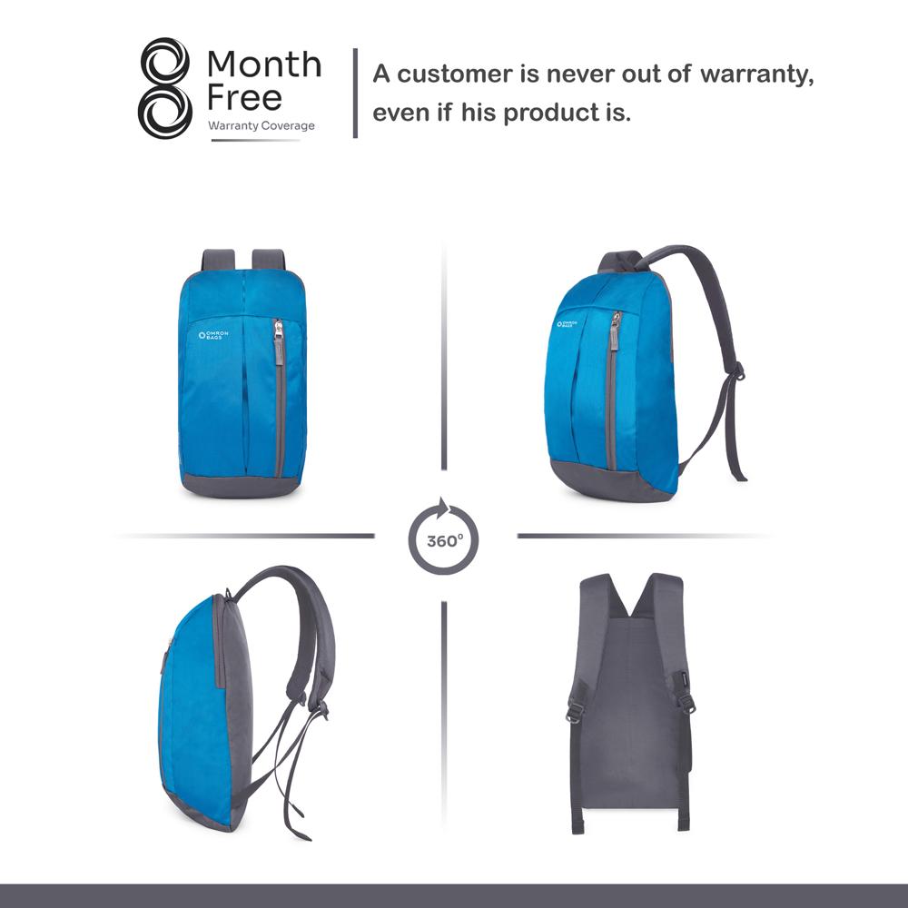 Trendy Mini Backpack for Daily Use, Small Lightweight Backpack for Men, Women, Boys and Girls (t.blue)