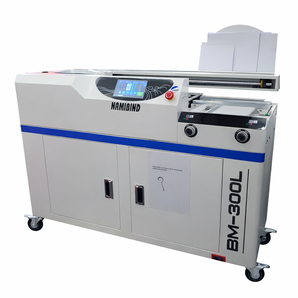 Automatic Single Perfect Book Binding Machine, A4 Heavy Duty Glue Binder 250 Books/Hour