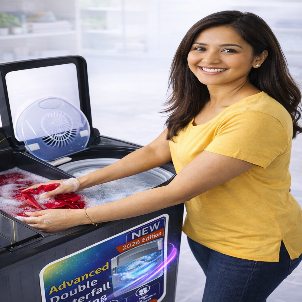 8.5 Kg Semi Automatic Washing Machine (Godius)