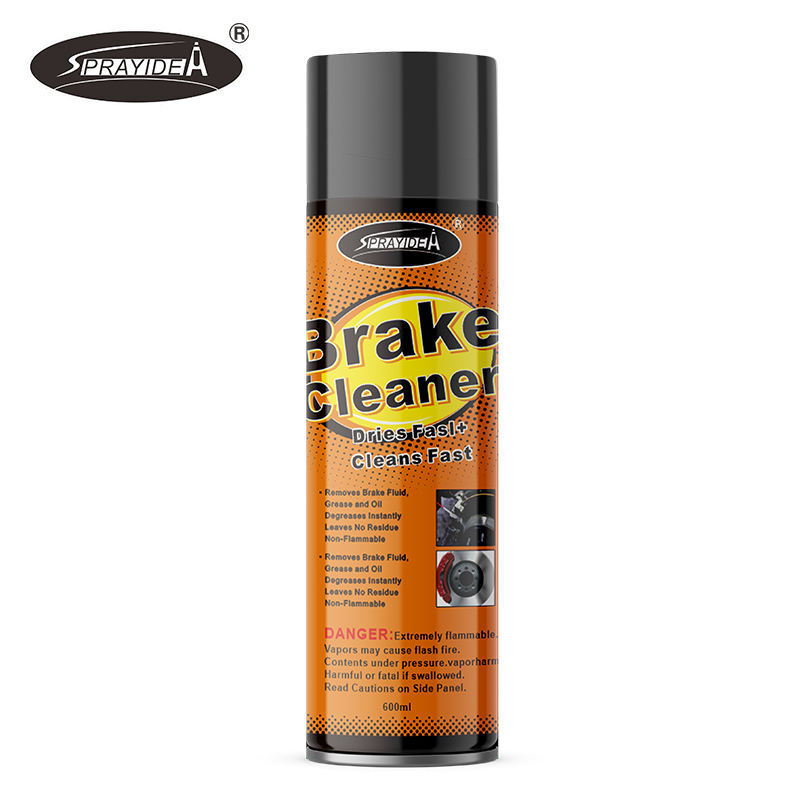 Oem Custom 600 Ml Aerosol Car Brake Cleaner Spray Flammable Parts Including Discs And Pads System - Car Polishers Size: Different Available