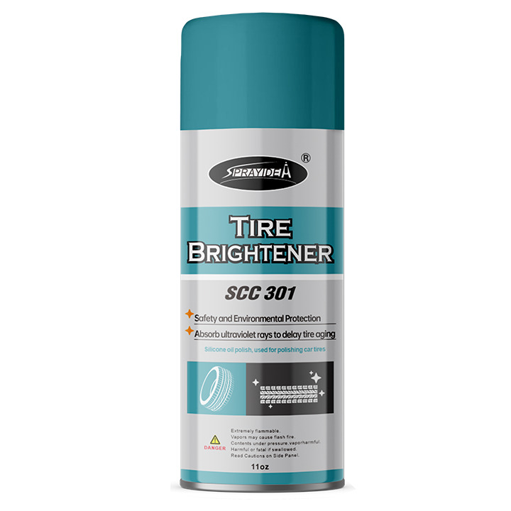 Sprayidea 301 High Quality Customizable Stainless Steel Car Cleaning Tire Wash Foam Brightener Cleaner Spray 450Ml 2-Year - Car Polishers Size: Different Available