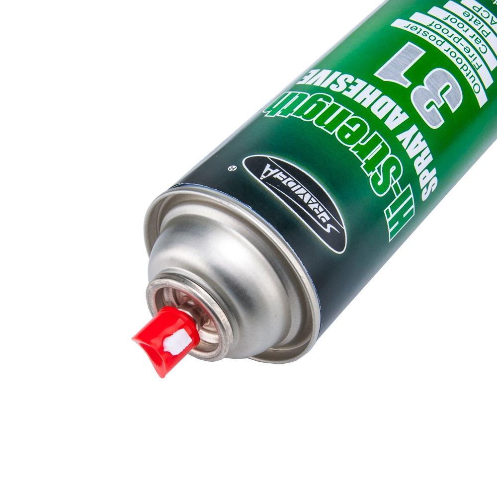 Sprayidea31 High-Heat Resistance Neoprene Contact Adhesion Construction Spray Transportation Use Glass Appearance Foam Glue - Features: High Quality