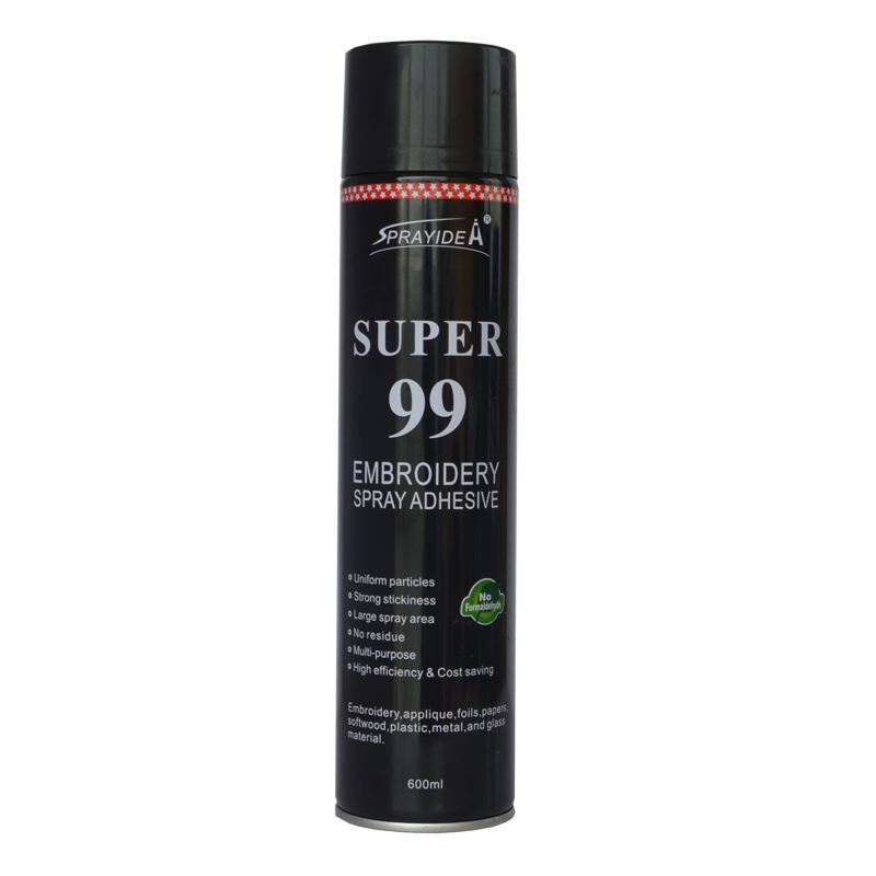 Sprayidea Buy Super 99 Odorless Repositionable Temporary Textile Fabric Embroidery Spray Adhesive - Features: High Quality