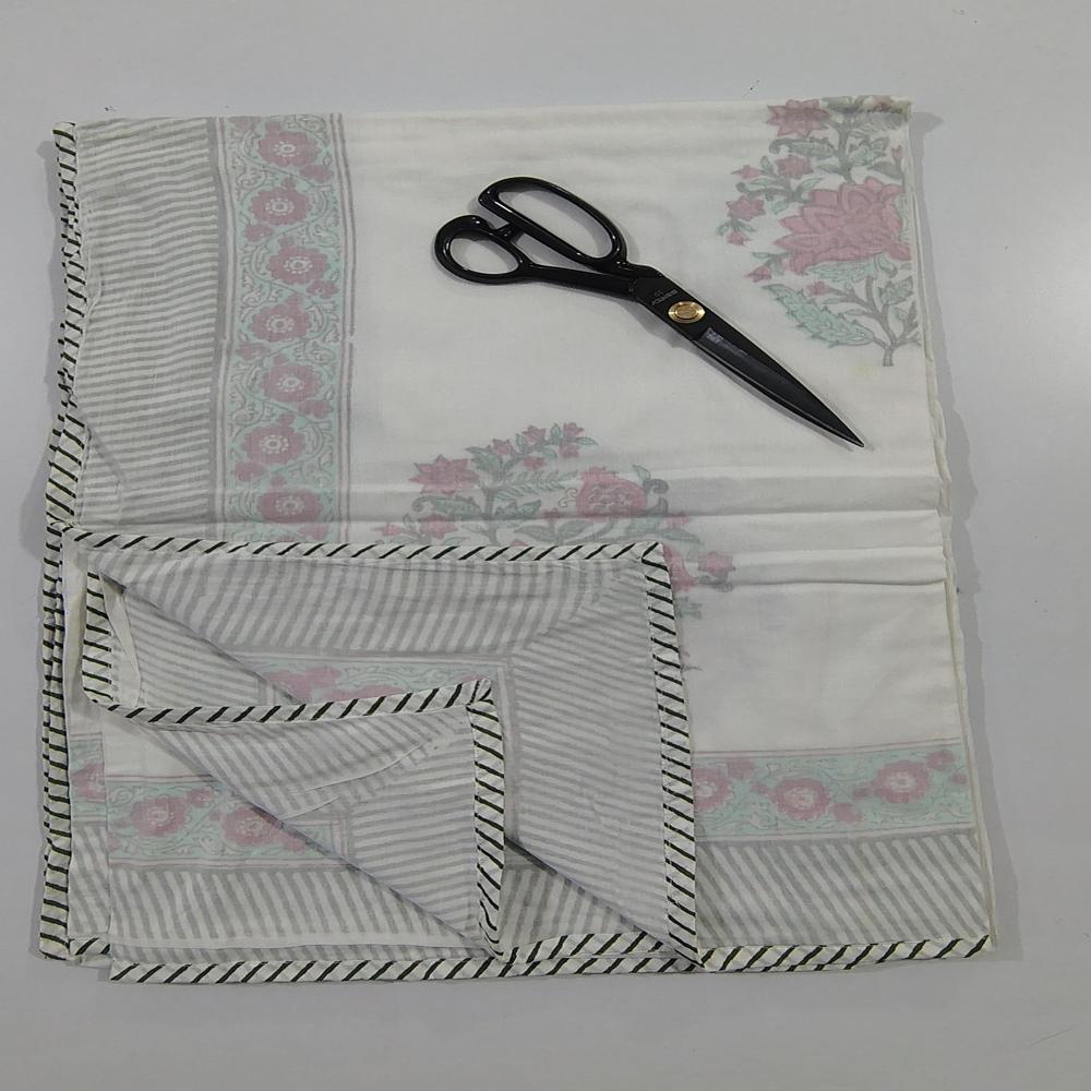Hand Block Printed Cotton Dohar