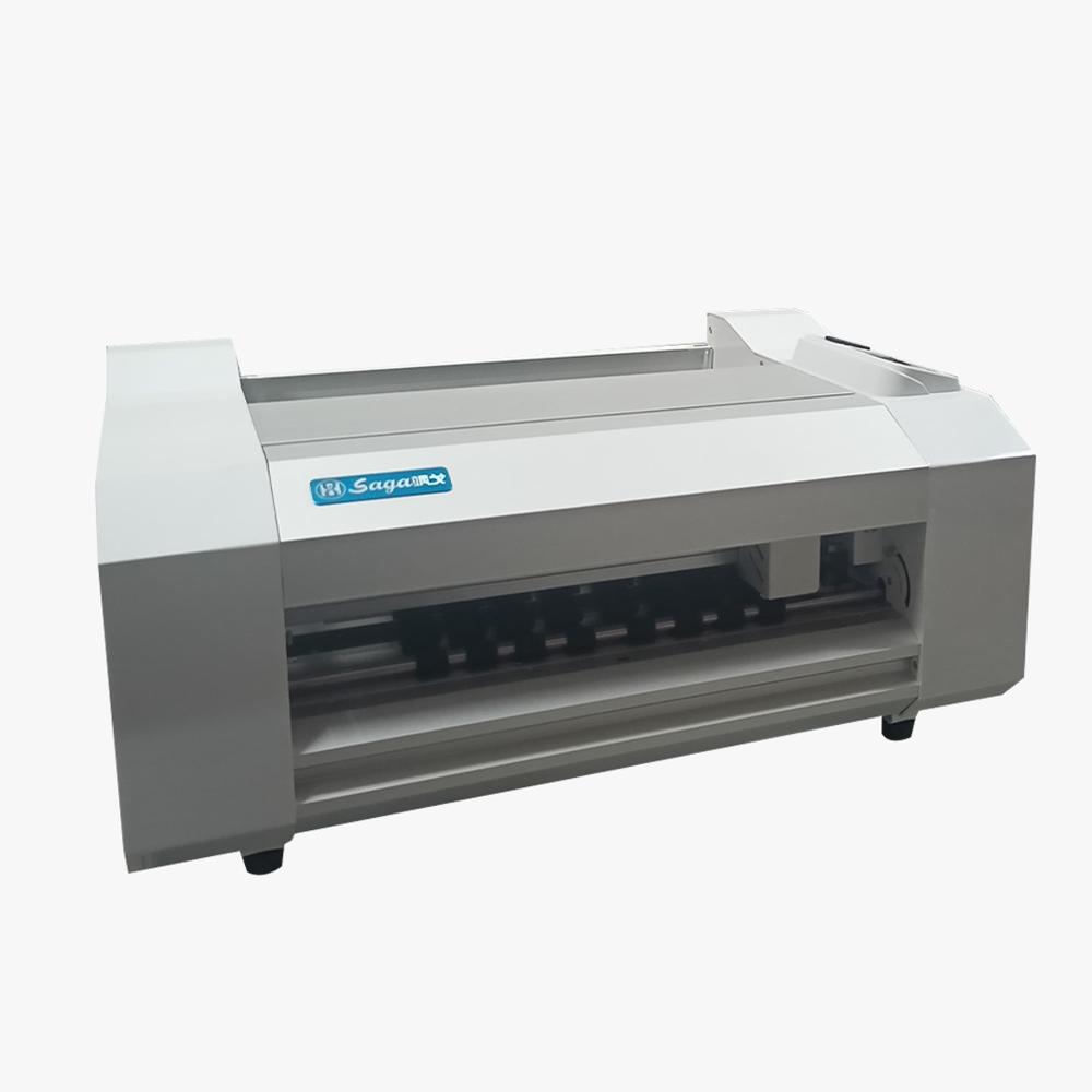 SAGA Double Head Cutting Plotter with Servo Motor Half Cut, Full Cut & Creasing Machine for Stickers, PVC, Cardboard & PET