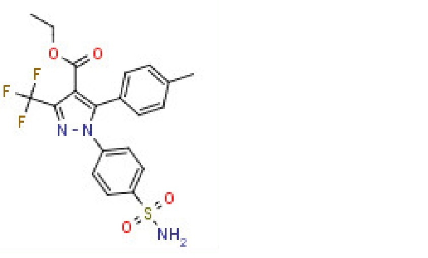 Ethyl 1-(4-(aminosulfonyl)phenyl)-3-(trifluoromethyl)-5-p-tolyl-1h-pyrazole-4-carboxylate